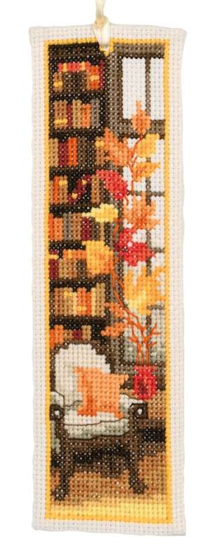 Vervaco-Kreuzstich-Lesezeichen-Herbst-PN-0219145